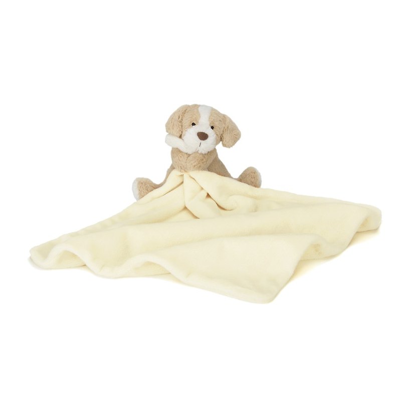 Jellycat Soppy Puppy Soother (one size 33cm) - Bibs - Cotton & Hemp Gold