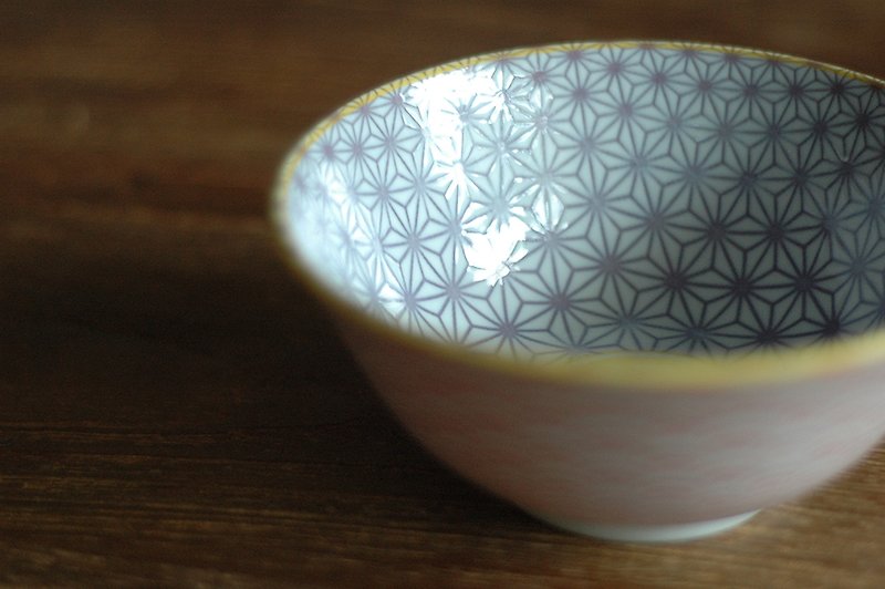 日式北歐風 粉灰 大碗 - Bowls - Other Materials Pink