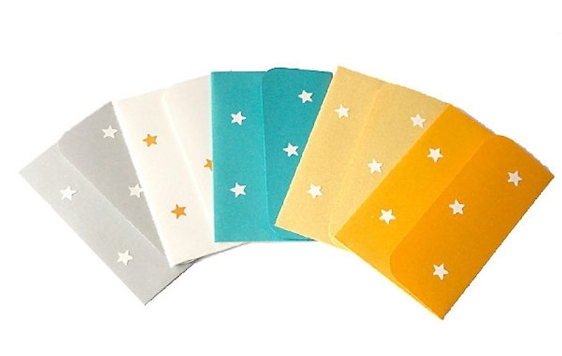Xie handmade card sets: Star Series - อื่นๆ - กระดาษ หลากหลายสี