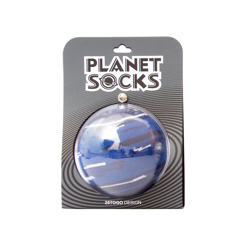 PLANET SOCKS Neptune Socks - ถุงเท้า - ผ้าฝ้าย/ผ้าลินิน สีน้ำเงิน