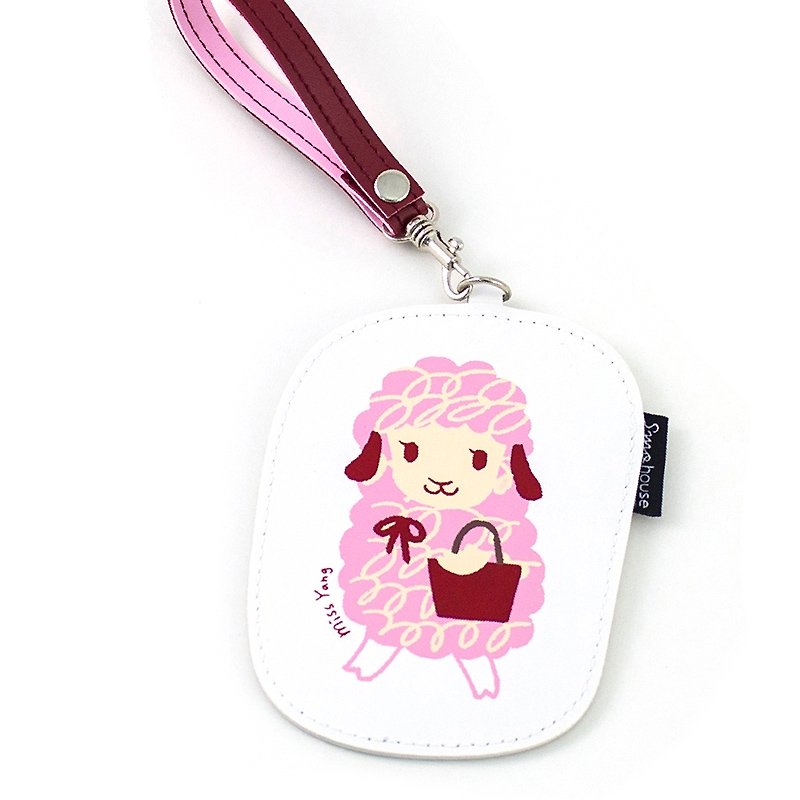 【BiBi】多用途票卡夾 : 楊小姐休假日 - 證件套/卡套 - 塑膠 粉紅色