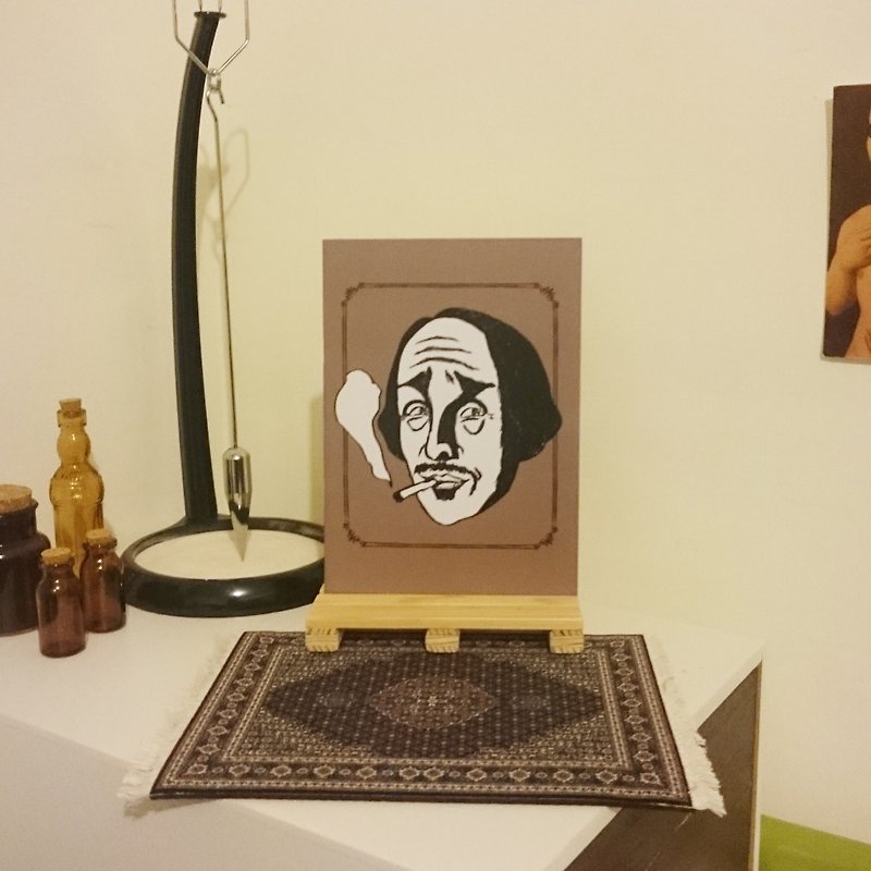 [Mr. Shakespeare with witty calculations] A5 notebook - Notebooks & Journals - Paper Brown