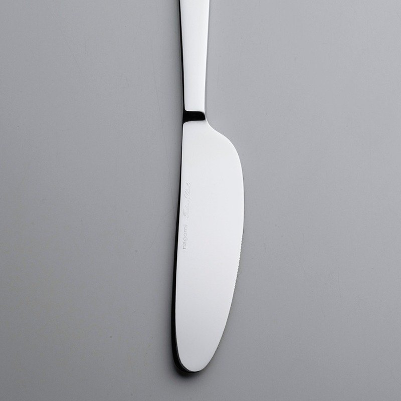 【日本Shinko】日本製 設計師系列- 和靜 主餐刀 設計師-柴田文江 - 刀/叉/湯匙/餐具組 - 不鏽鋼 銀色