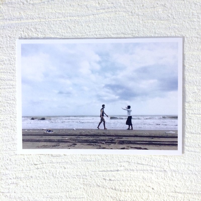 Embrace seaside postcard - การ์ด/โปสการ์ด - กระดาษ 