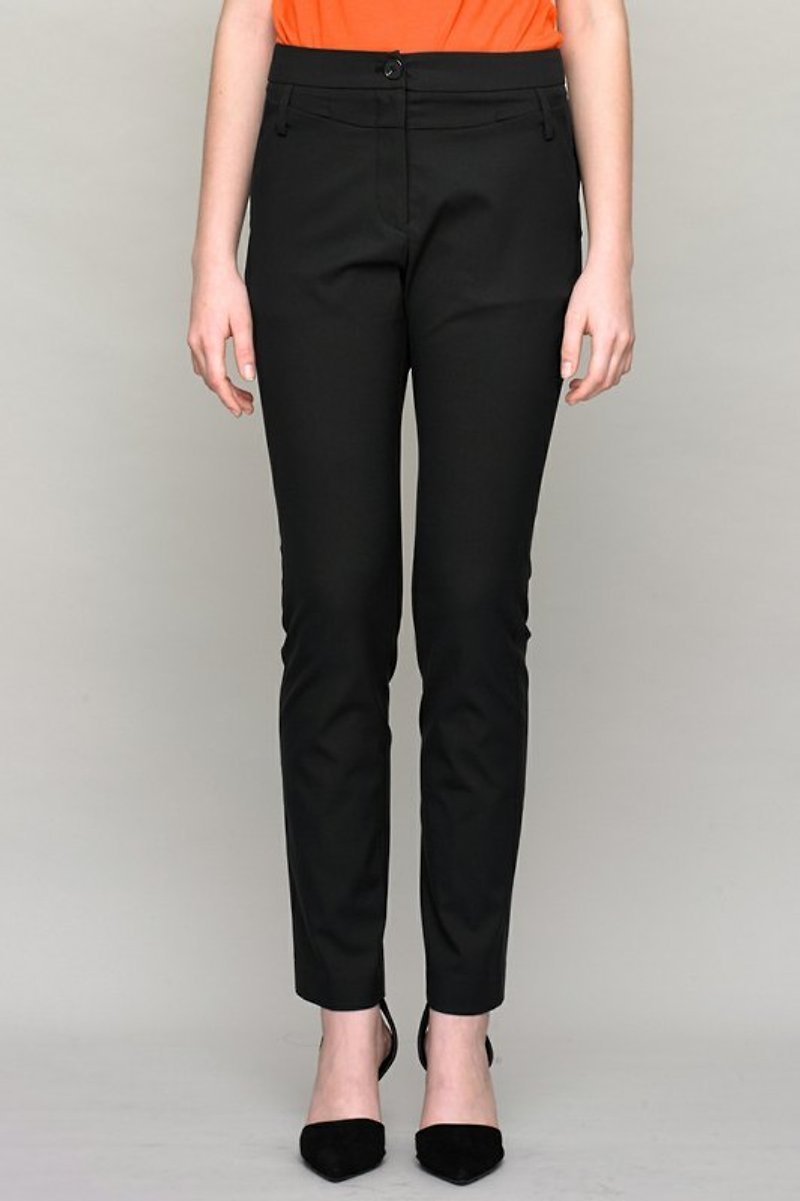 Skinny fit trousers hunting - กางเกงขายาว - ผ้าฝ้าย/ผ้าลินิน สีดำ
