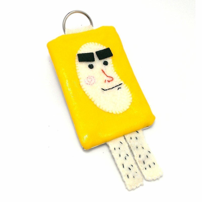 Banana banana brother card holder leisure card set - ที่ใส่บัตรคล้องคอ - วัสดุอื่นๆ สีเหลือง