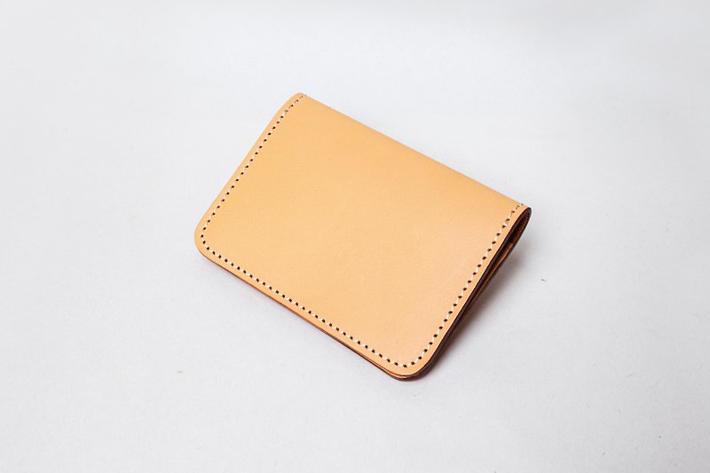 Minimalist business card holder | leather custom | custom typing | card storage | genuine leather | - Card Holders & Cases - Genuine Leather 