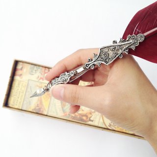 Classic Writing Set Quill+ Ink- Francesco Rubinato