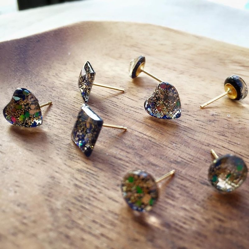 Mini Starry Earrings - Earrings & Clip-ons - Glass 