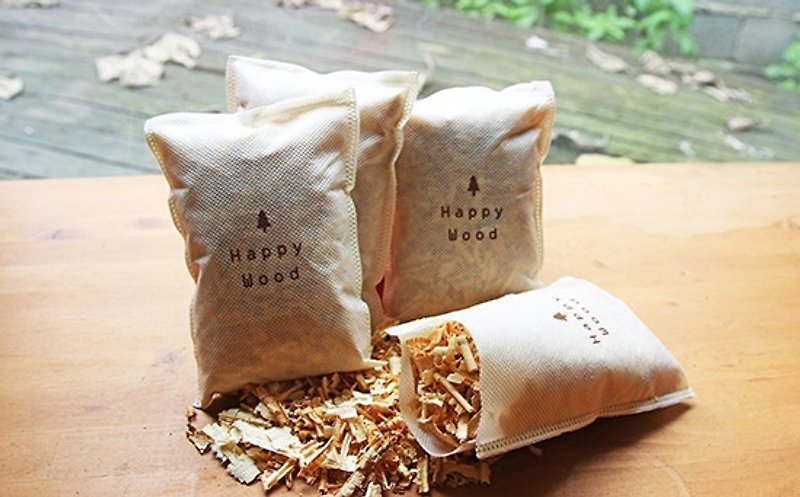 【Hinoki】Convenient aroma bag - Items for Display - Wood Khaki