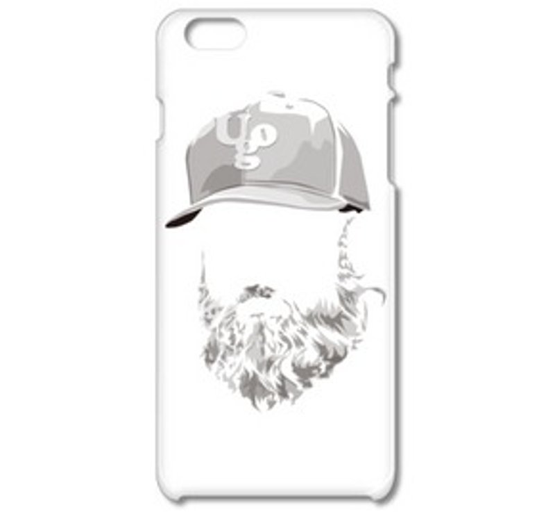 beard cap clear (iPhone6) - เคส/ซองมือถือ - พลาสติก ขาว