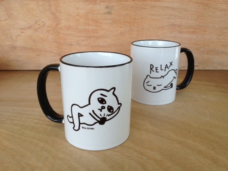 -A Cool cool cat mugs - Mugs - Other Materials 