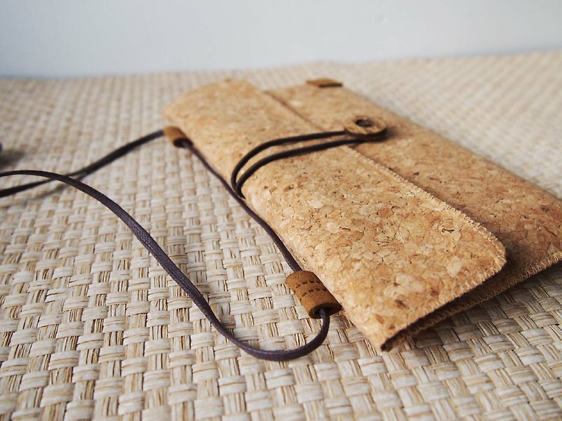 (Special for additional services, this link is not a product!) Paralife plus a strap to any Paralife clutch bag side backpack dinner bag cross-body bag you order - Clutch Bags - Cotton & Hemp Brown