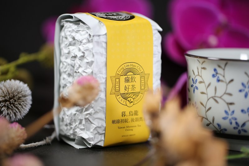 瘋飲好茶【暮。烏龍】單品原片青心烏龍150g/包，來自螢火蟲故鄉的純淨 - 茶葉/茶包/水果茶 - 新鮮食材 金色