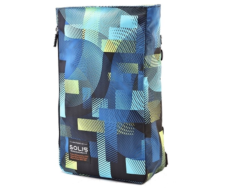 SOLIS Circus Series Tablet bag(playful blue) - กระเป๋าแมสเซนเจอร์ - เส้นใยสังเคราะห์ สีน้ำเงิน