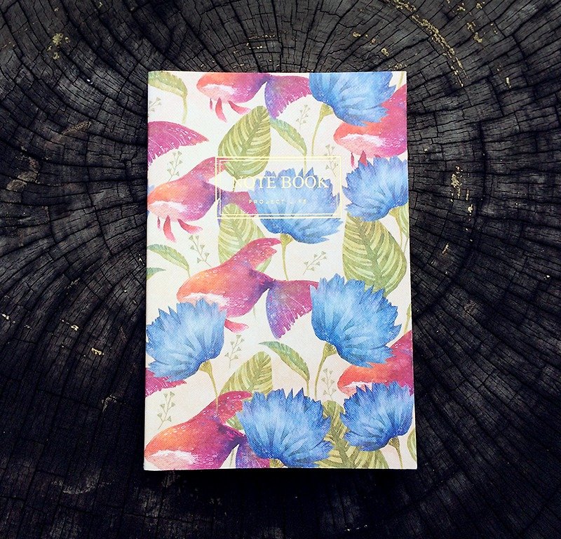 動植物シリーズ - ピンク鹿 -  PDA月間週カレンダー - ノート・手帳 - 紙 オレンジ