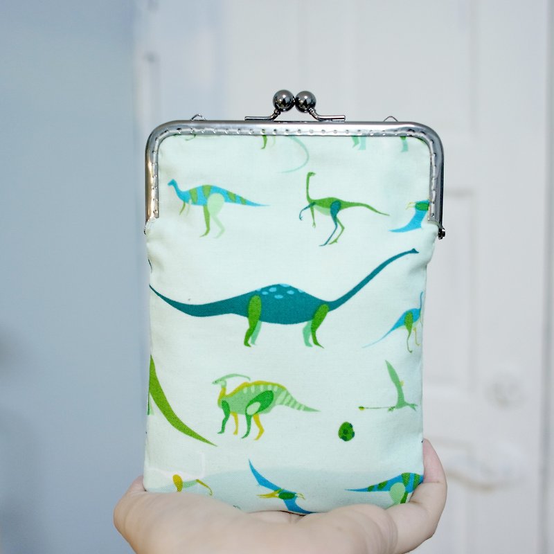 Little Dinosaurs mouth gold carry bags - Messenger Bags & Sling Bags - Other Materials Green