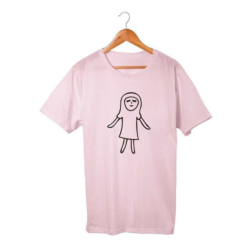 Allie #5 - Tシャツ - その他の素材 ピンク