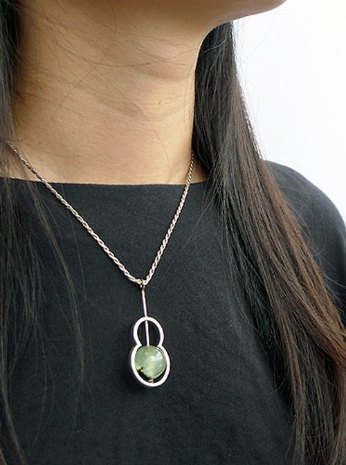 Handmade artistic gourd pendant necklace/Chinese style oriental elements ~ long blessing pendant ~ hand-made poems!
