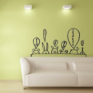 / Animal Bark / Wall Sticker / ECO-Material