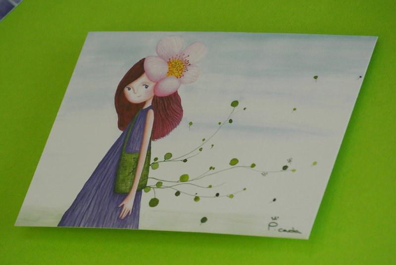 Camilla's Little Adventure - 2 story postcards - Cards & Postcards - Paper Multicolor