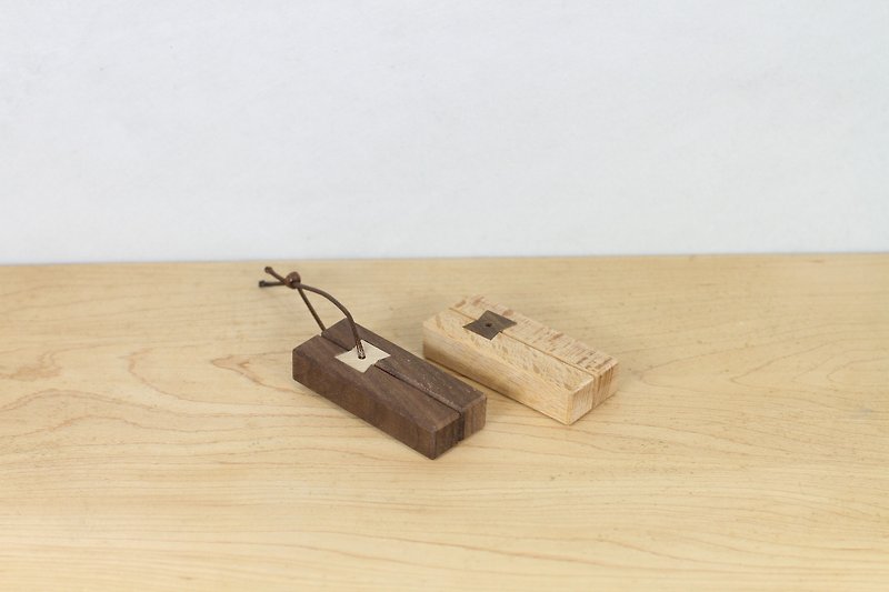 Butterfly Tenon Charm - Charms - Wood Brown