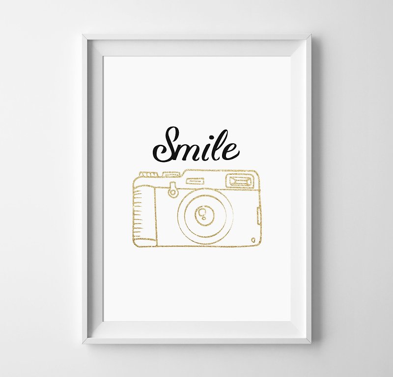 Smile customizable posters - ตกแต่งผนัง - กระดาษ 