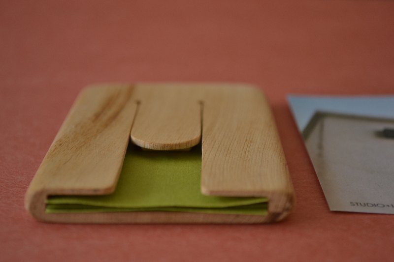Card Case - Folders & Binders - Wood Khaki