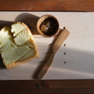 朝の時間×手作り木の板の広い溝