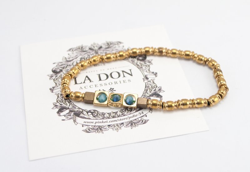 // La Don // 【中世紀-黃銅-南非的拉娜】 - Bracelets - Other Metals Gold