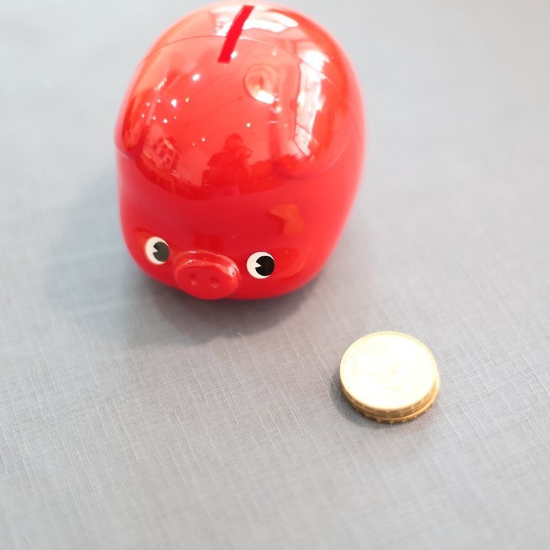 CoBuTa 小豬撲滿-紅色 - 擺飾/家飾品 - 塑膠 紅色