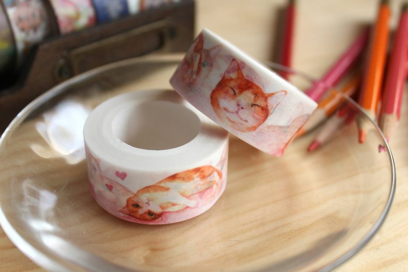 Paper tape - Washi Tape - Paper Red