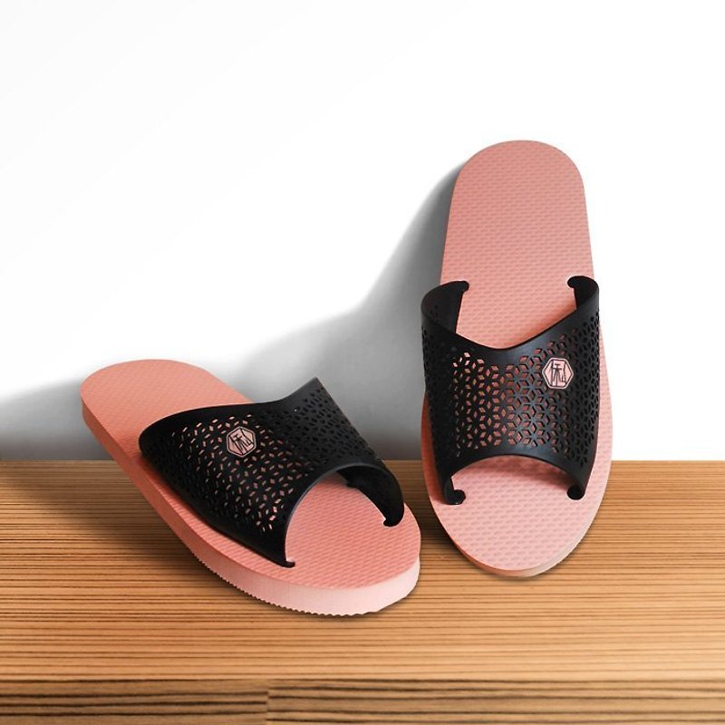 ∠120˚Slipper_Light Pink/Classic L - Women's Casual Shoes - Waterproof Material Pink