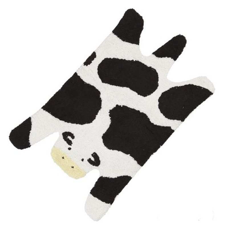 Safari 乳牛全身花紋造型地墊 - 擺飾/家飾品 - 棉．麻 多色