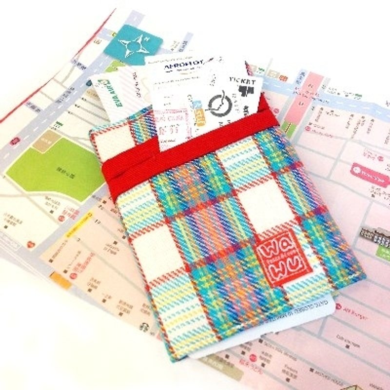 Passport Case (Colorful traditional fabric) - Passport Holders & Cases - Other Materials Multicolor