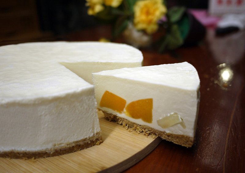 [塔果] Yogurt Peach Cheese Mousse Cake - Cake & Desserts - Fresh Ingredients 