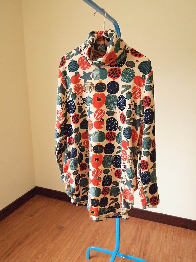 Carousel kaleidoscope wool dress - Women's Tops - Other Materials Multicolor