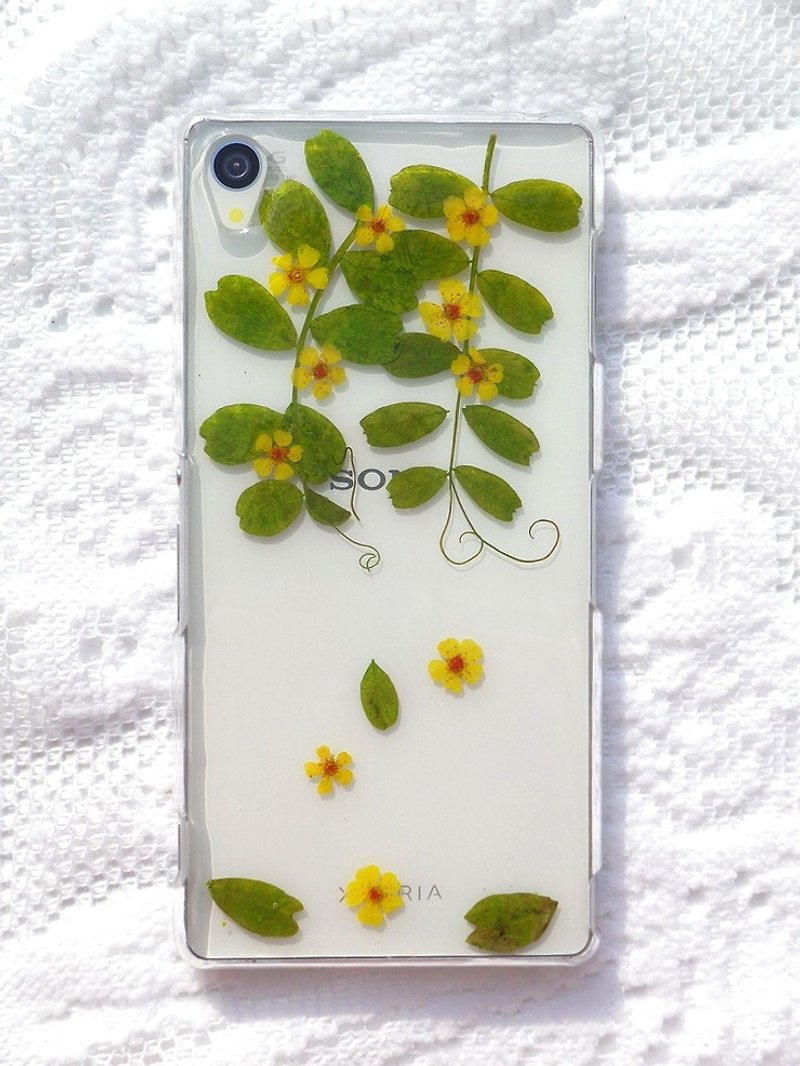 Anny's workshop hand-made mobile phone protection shell for Sony Xperia Z3, flowers (ii) - เคส/ซองมือถือ - พลาสติก 