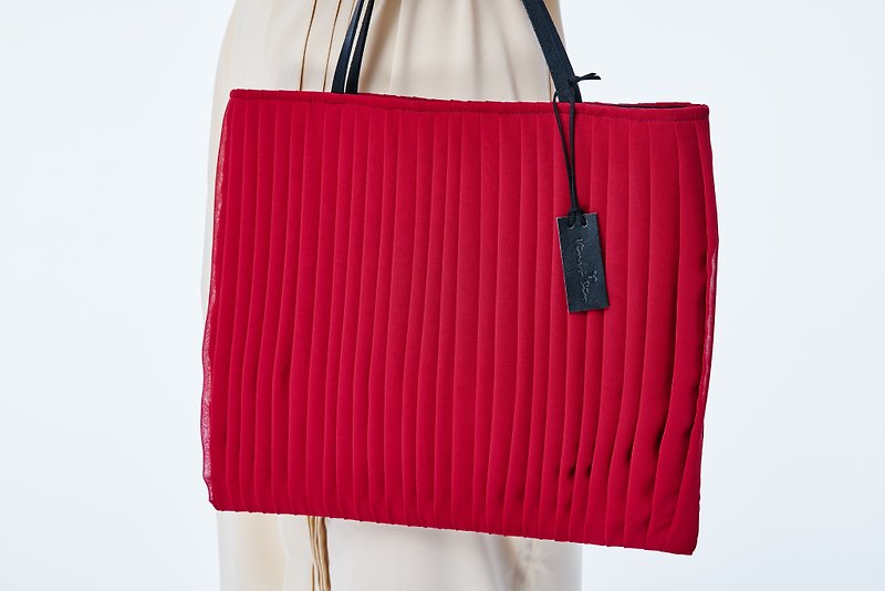 Nanting series bag / shoulder bag (maroon red) - Messenger Bags & Sling Bags - Other Materials 