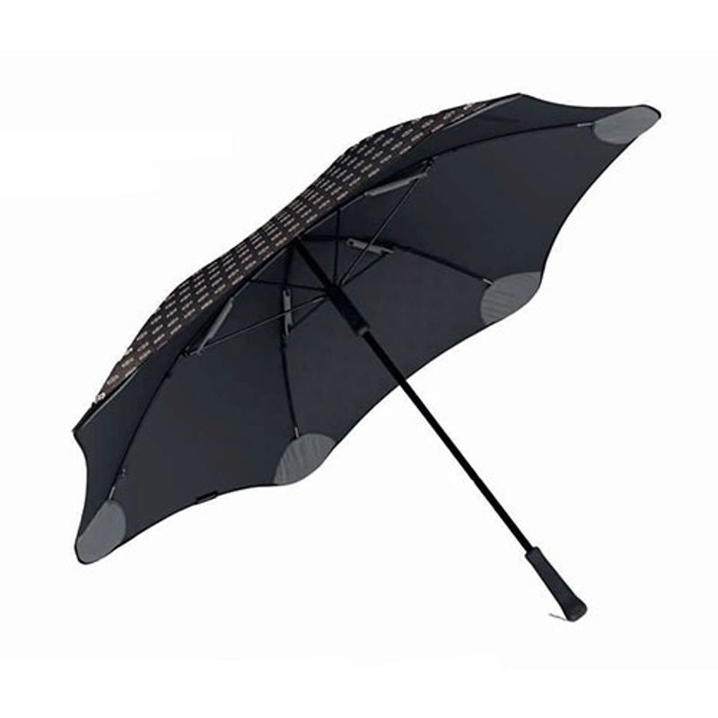 ポール・ランド[BLUNT] CLASSIC反射防止ストレート傘大強風 - スタイリッシュブラック - 傘・雨具 - その他の素材 ブラック
