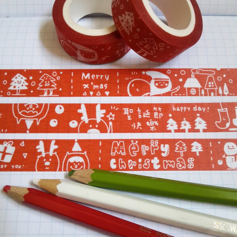 Ning's paper tape - Christmas section # 2 - มาสกิ้งเทป - กระดาษ 