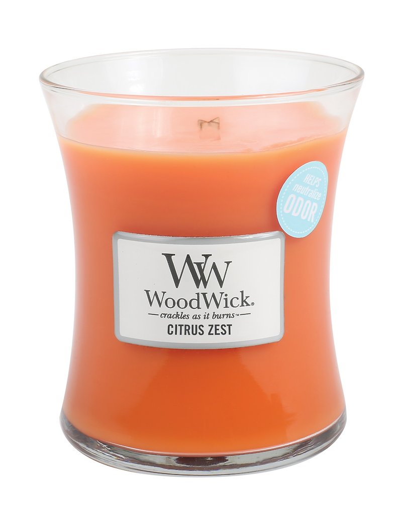 WoodWick Cross wood core soybean oil fragrance candle 10oz -. Suppression deodorant series - Candles & Candle Holders - Wax Multicolor