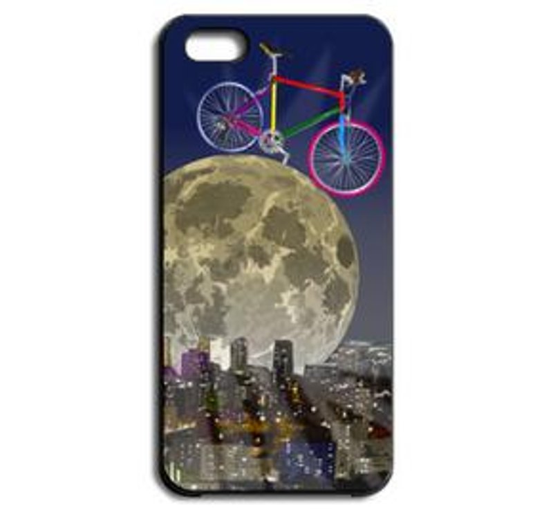 Moon Bicycle (iPhone5 / 5s) - Men's T-Shirts & Tops - Other Materials 