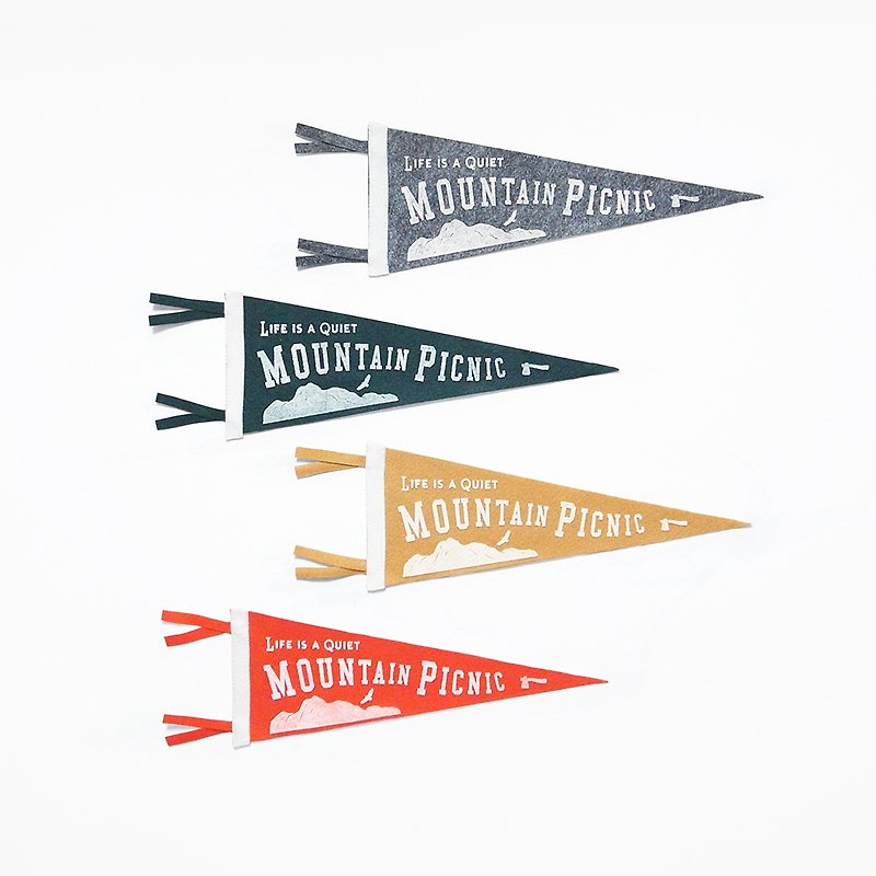 Mountain Picnic pennant - Other - Other Materials 