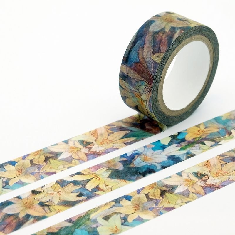 Artist Musha - Lily Jinhua Paper Tape - มาสกิ้งเทป - กระดาษ 
