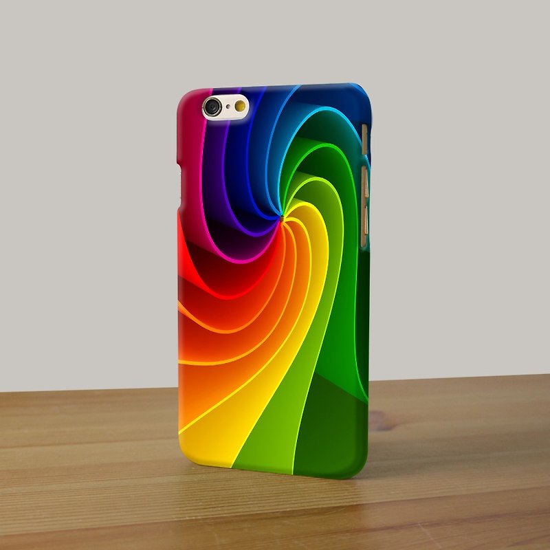 Rainbow 03 3D Full Wrap Phone Case, available for  iPhone 7, iPhone 7 Plus, iPhone 6s, iPhone 6s Plus, iPhone 5/5s, iPhone 5c, iPhone 4/4s, Samsung Galaxy S7, S7 Edge, S6 Edge Plus, S6, S6 Edge, S5 S4 S3  Samsung Galaxy Note 5, Note 4, Note 3,  Note 2 - อื่นๆ - พลาสติก 