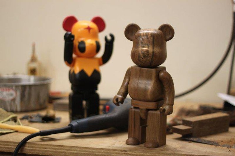 木製手作り人形のゲスト - 木工/竹細工/ペーパークラフト - 木製 ブラウン