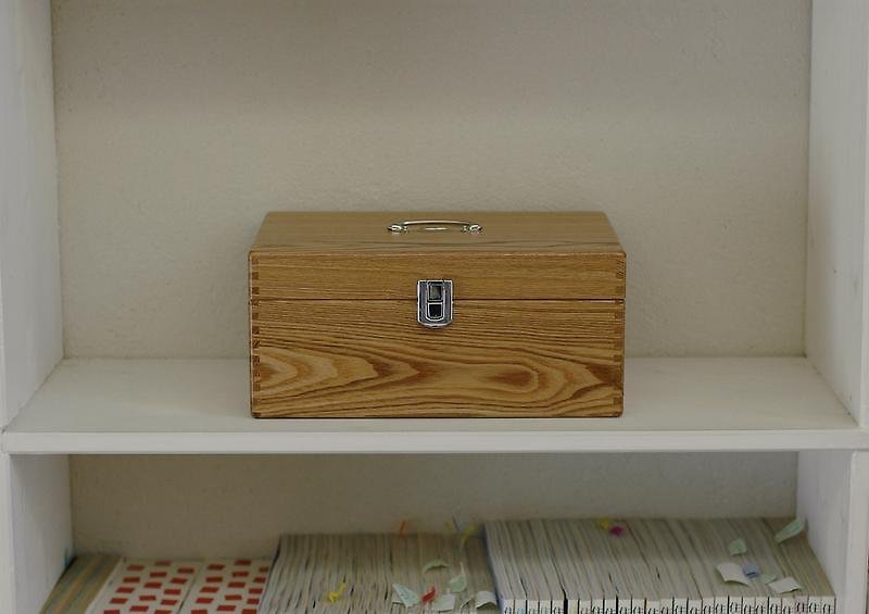 Japan Kurashiki artistic conception wooden first-aid kit - Other - Wood 