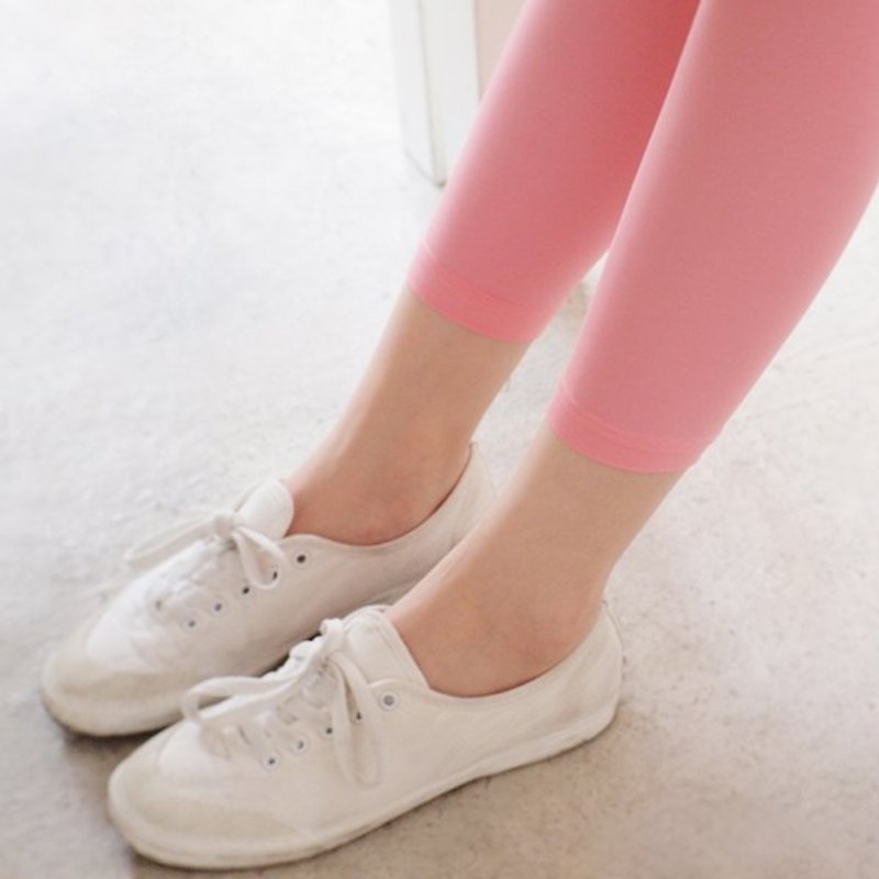 QQ candy universe fiber super-elastic pantyhose pink peach - Women's Pants - Other Materials Pink