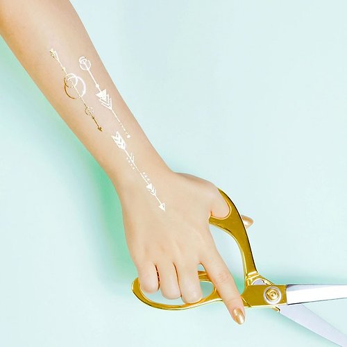 Magnifying Glass Temporary Tattoo Sticker - OhMyTat